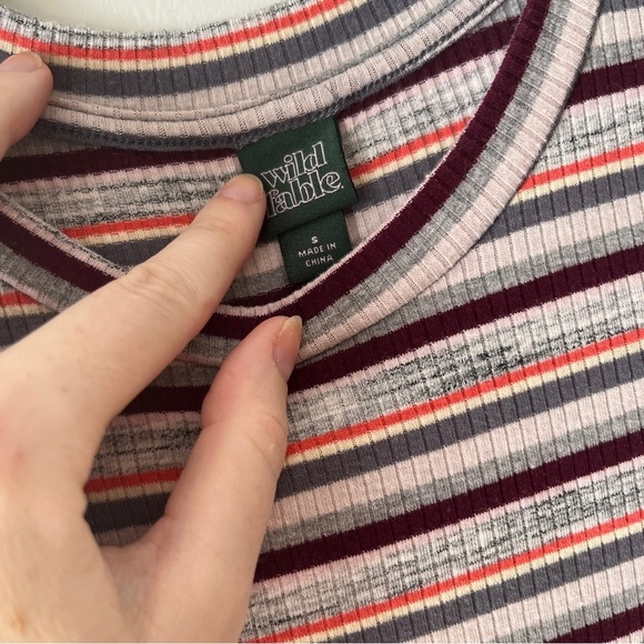 Wild Fable Long Sleeve Ribbed Bodycon Dress - Picture 2 of 5